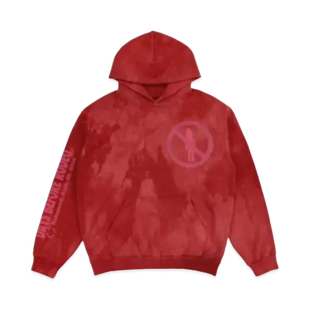 Travis Scott Days Before Rodeo Hooded Sweatshirt "Red"