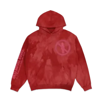 Travis Scott Days Before Rodeo Hooded Sweatshirt "Red"