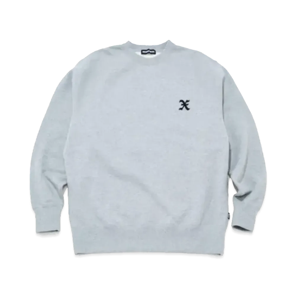 GOD SELECTION XXX Crew Neck Sweat Shirts GX-A24-CN-01 "Gray"