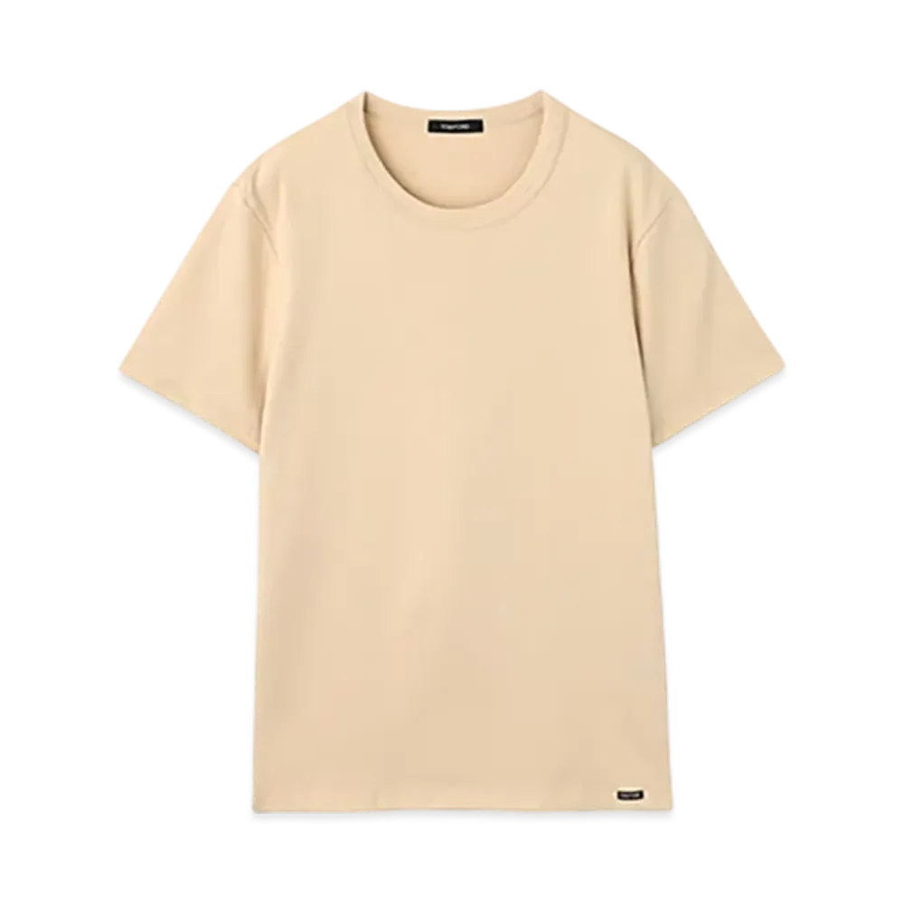 TOM FORD Crewneck Tee "Nude1"