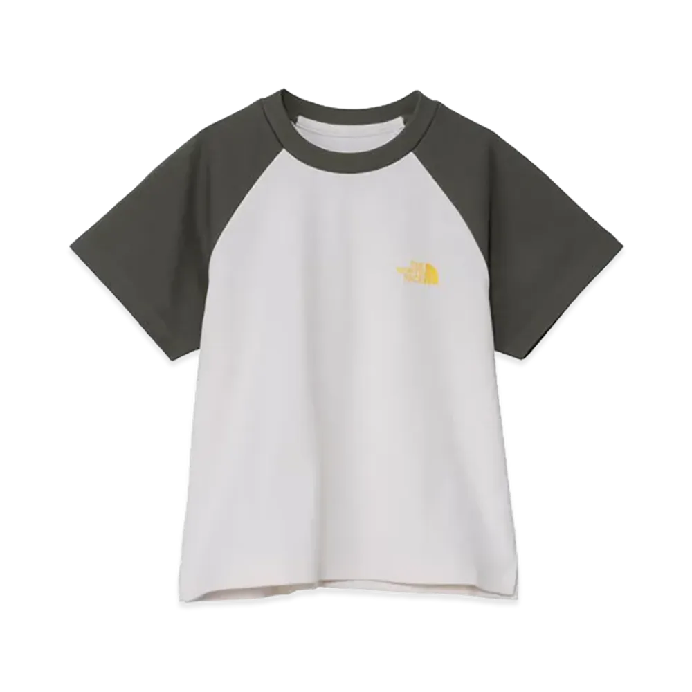 The North Face Toddler Short Sleeve Bound Neck Tee Kids "Thyme Green"