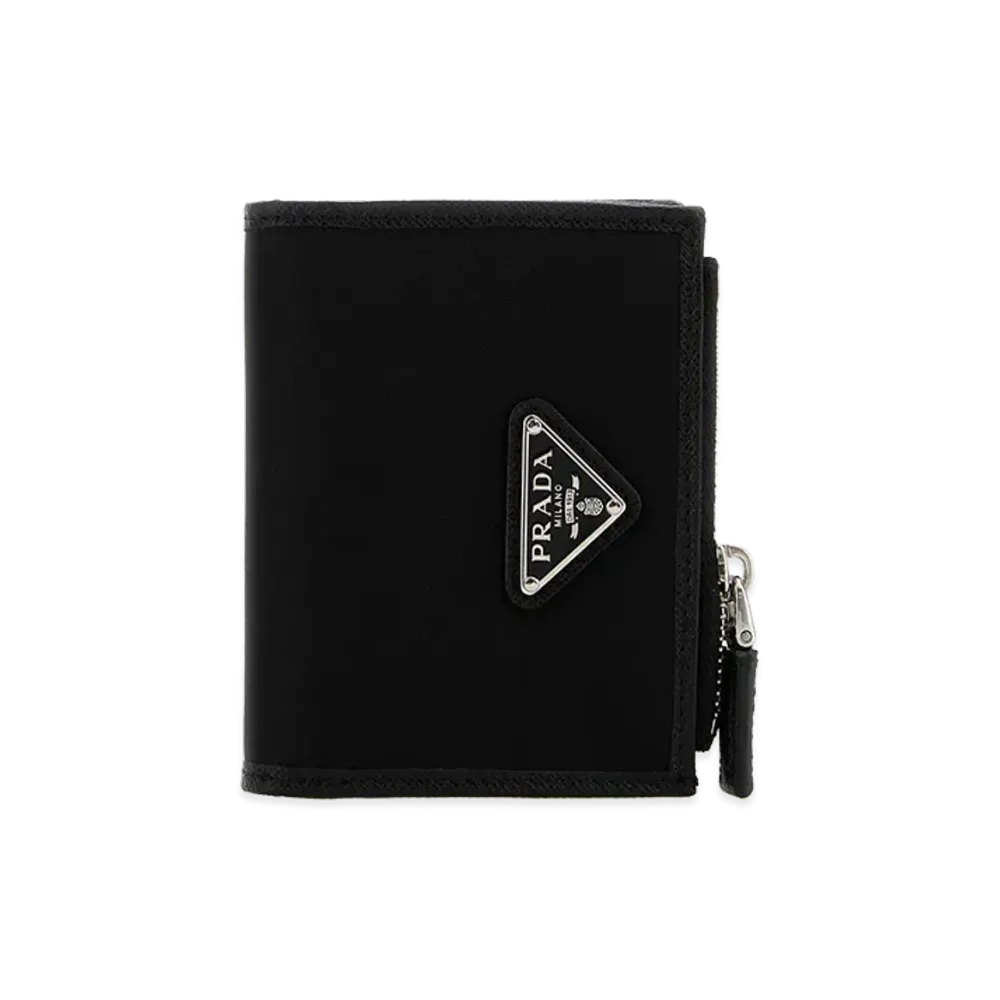PRADA Canvas Wallet "Black"