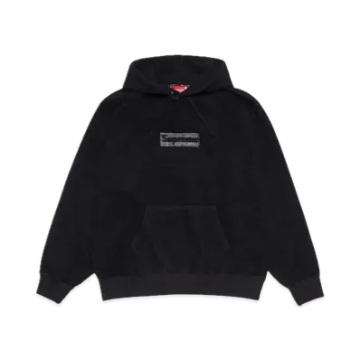 Supreme Inside Out Box Logo Hooded Sweatshirt "Black"
