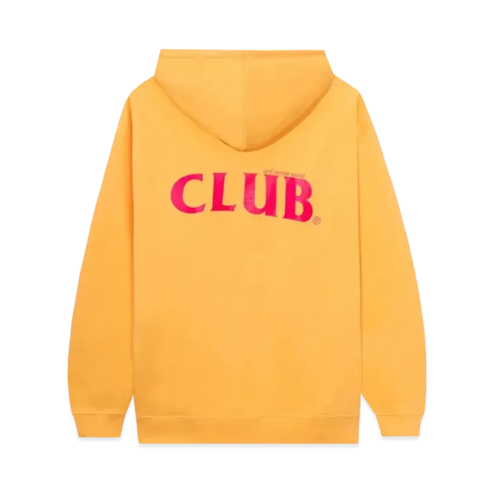 ANTI SOCIAL SOCIAL CLUB SS22 Oh That Club Hoodie "Gold"