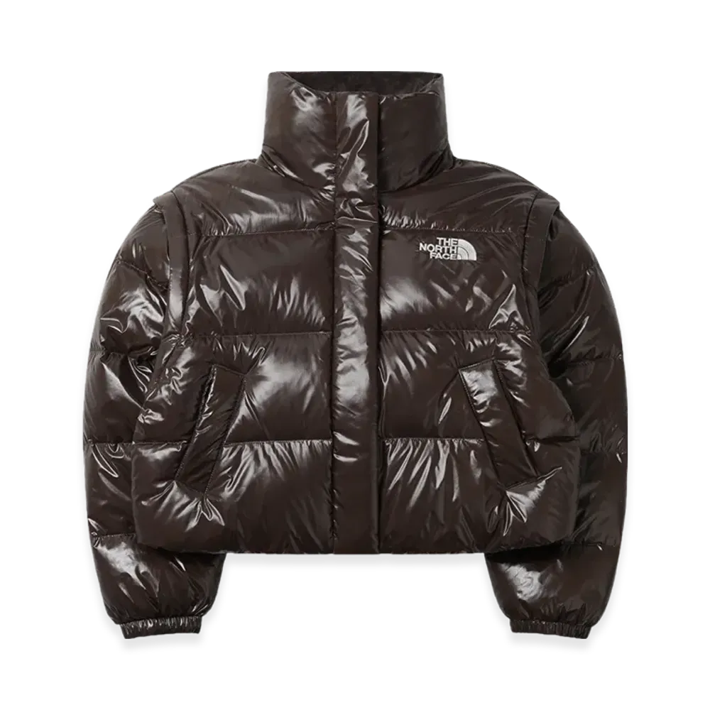 The North Face Glossy DT RDS Down Jacket (W) "Cocoa Brown"