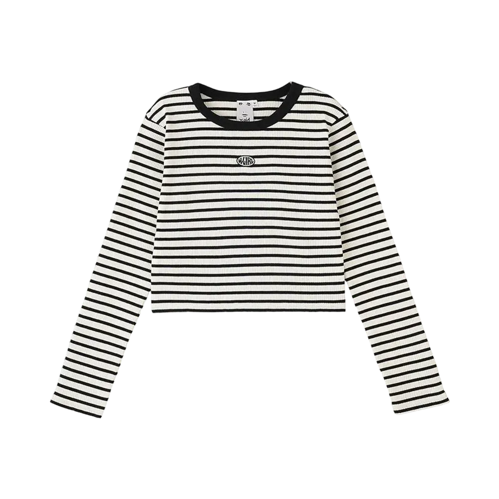 X-Girl Oval Logo L/S Top "Multi"