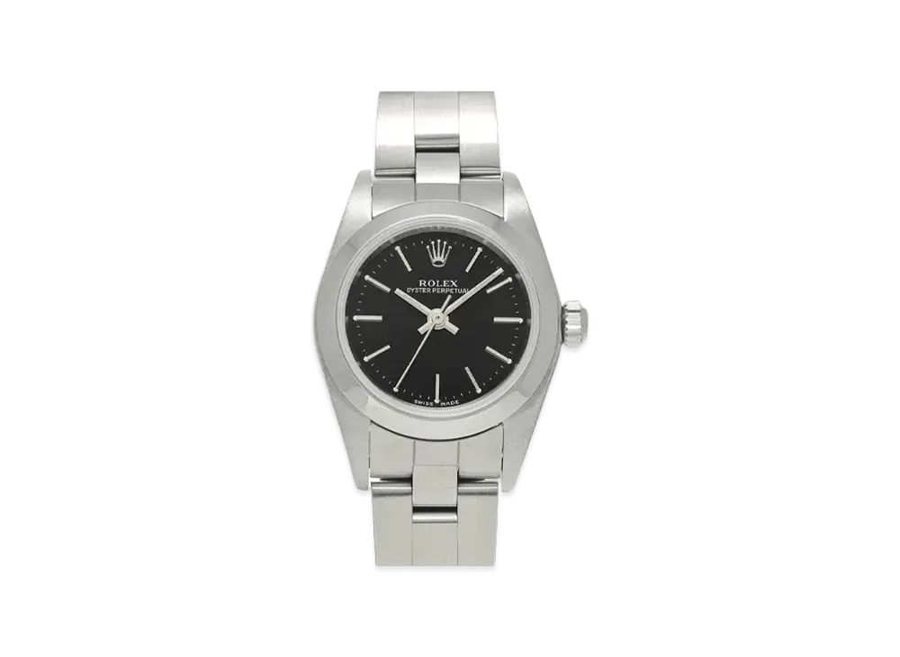 ROLEX Oyster Perpetual "Black/Stainless Steel"