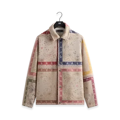 Kith Paisely Tapestry Coaches Jacket "Waffle"