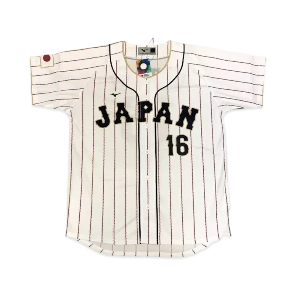 MIZUNO 2023WBC Shohei Ohtani 16 Replica Uniform (Home) "White"