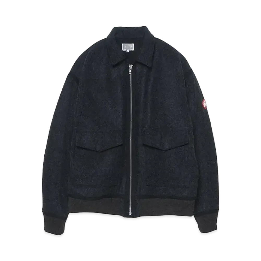 Cav Empt (C.E) MELTON ZIP JACKET "Black"