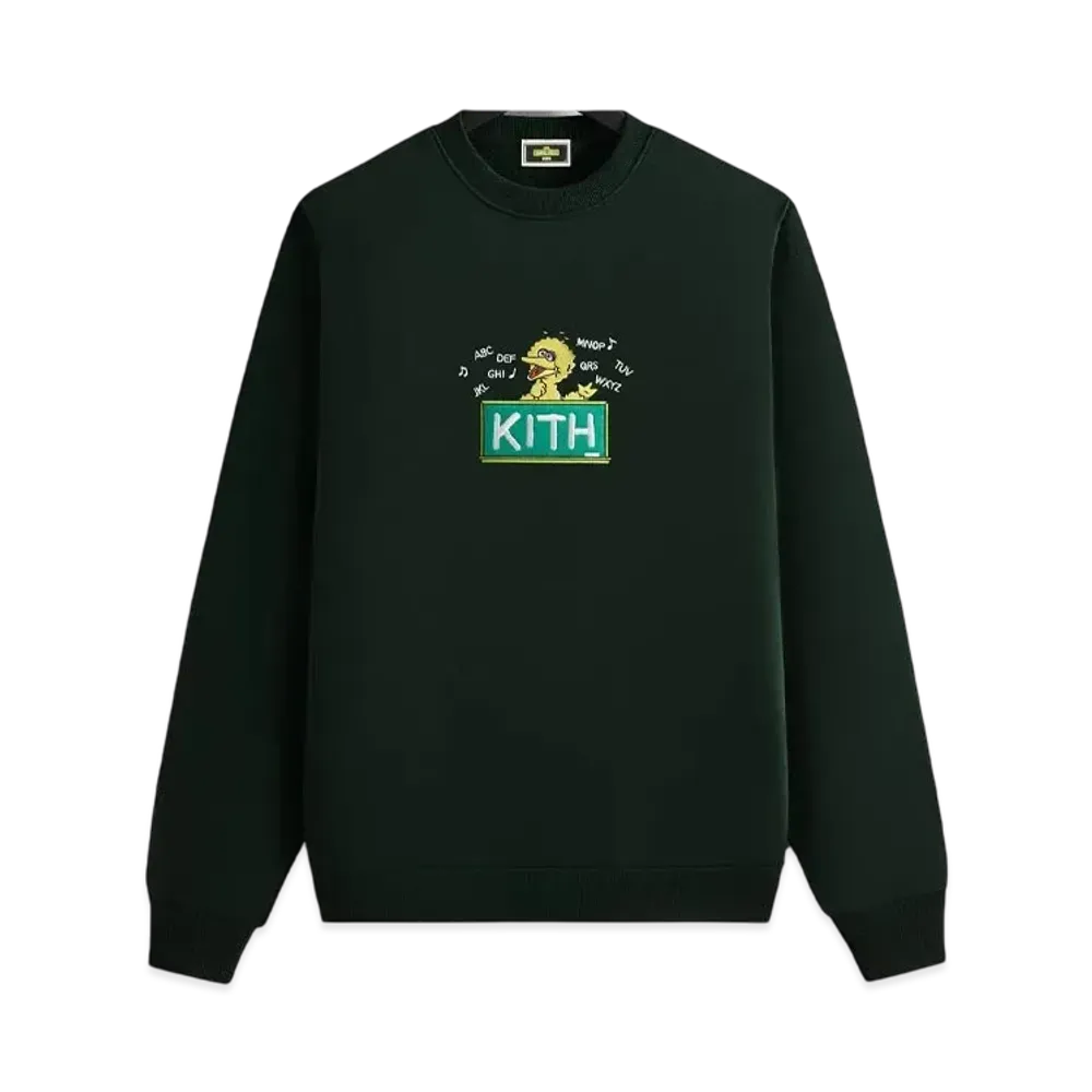 Kith x Sesame Street Big Bird Nelson Crewneck "Stadium"