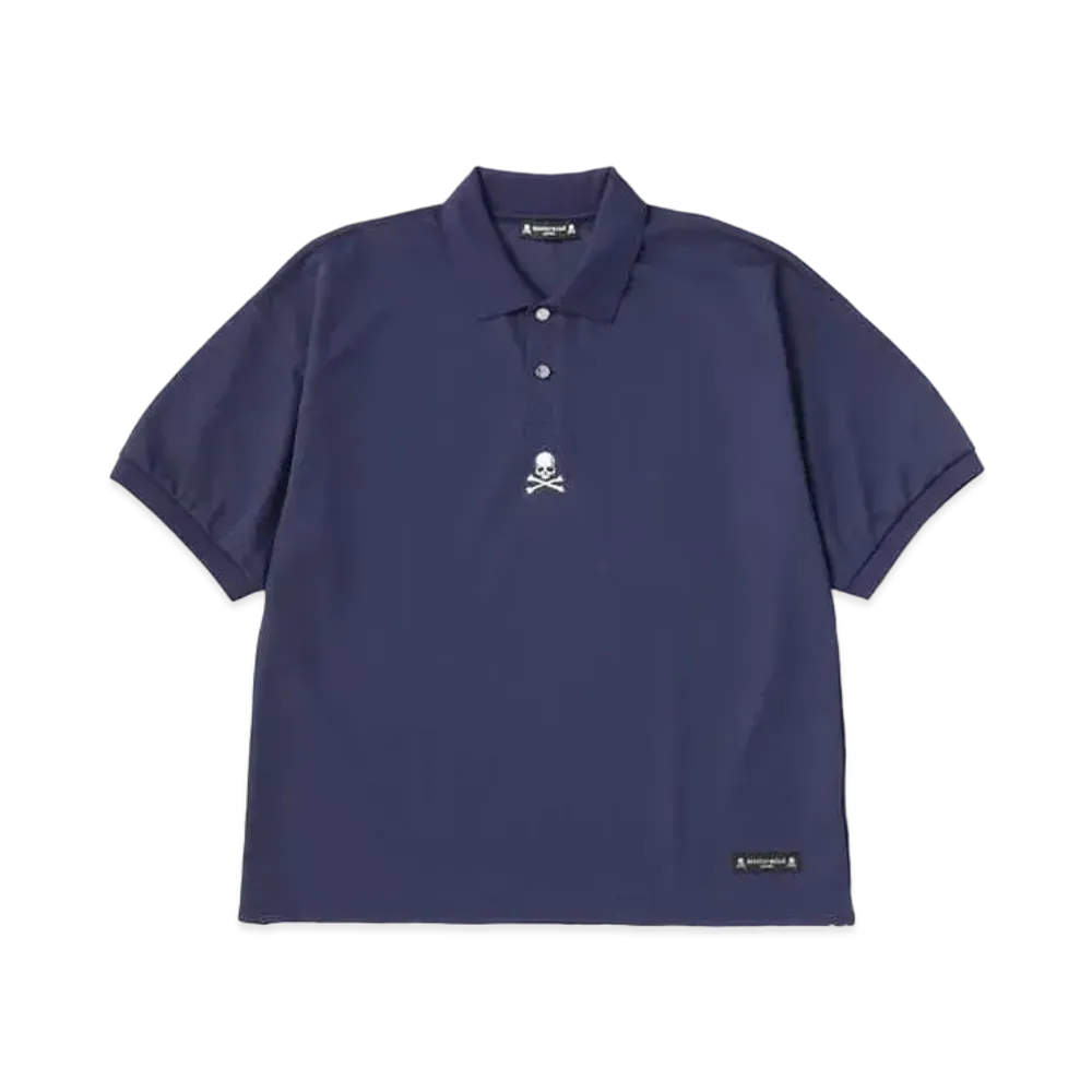 mastermind JAPAN Boxy Polo Shirt "Navy"