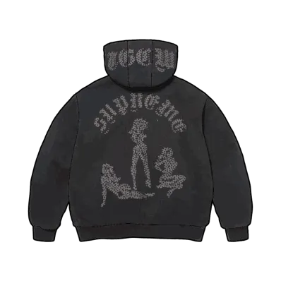 Supreme x The Great China Wall Hooded Work Jacket "Black"