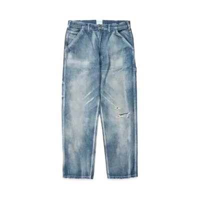 MADNESS MADNESS DENIM PAINTER PANTS "INDIGO"