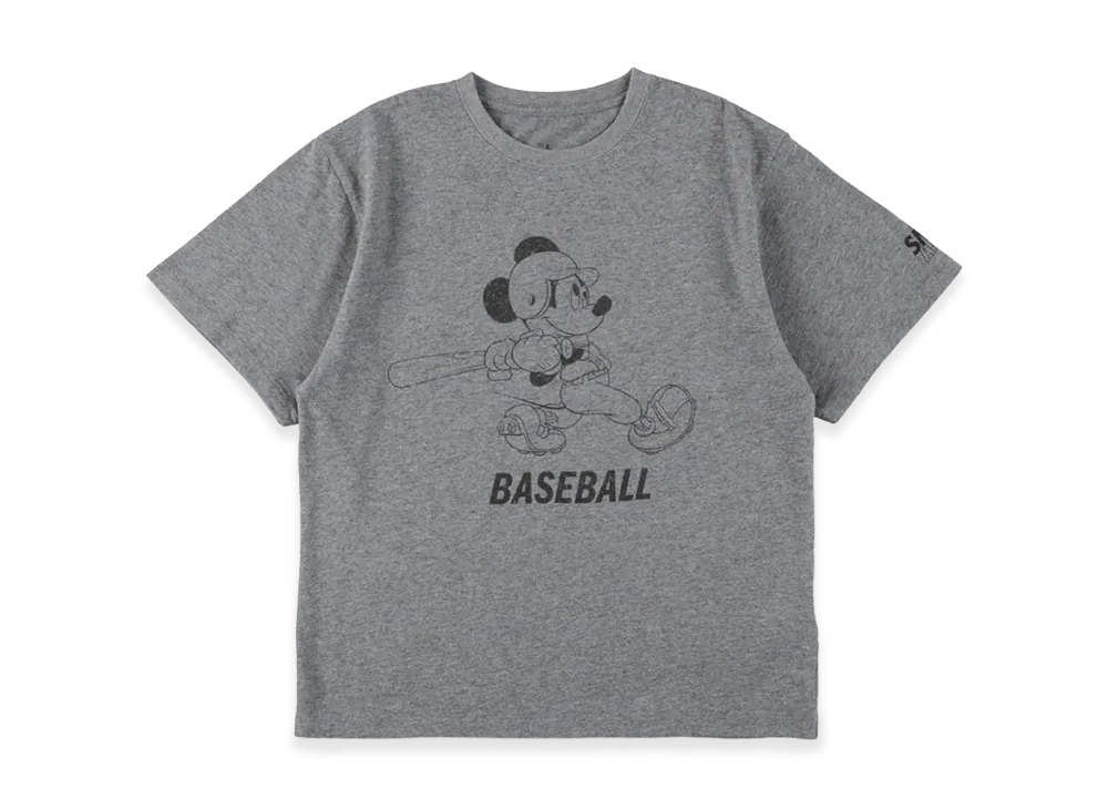 WIND AND SEA x SMOOTHY Baseball Kids S/S Tee "Gray"