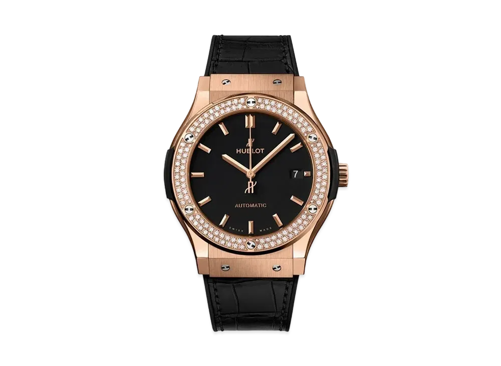 HUBLOT Classic Fusion King Gold Diamonds 45mm