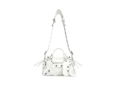 BALENCIAGA Neo Cagole XS Handbag "White"