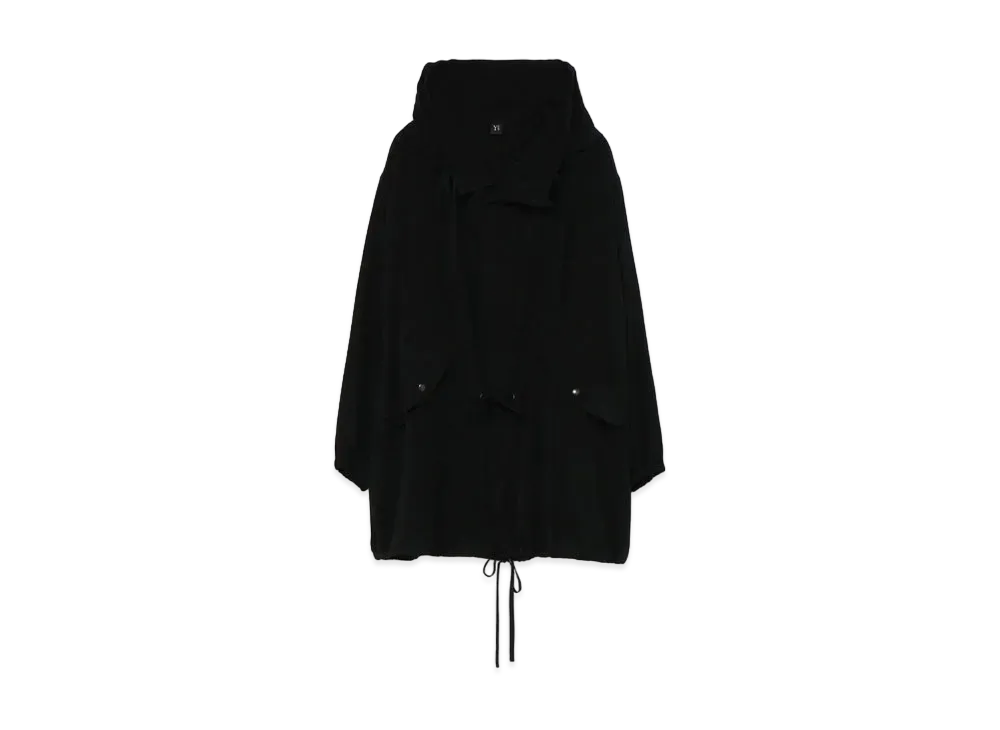 Yohji Yamamoto Y's DE CHINE SHORT PARKA "Black"