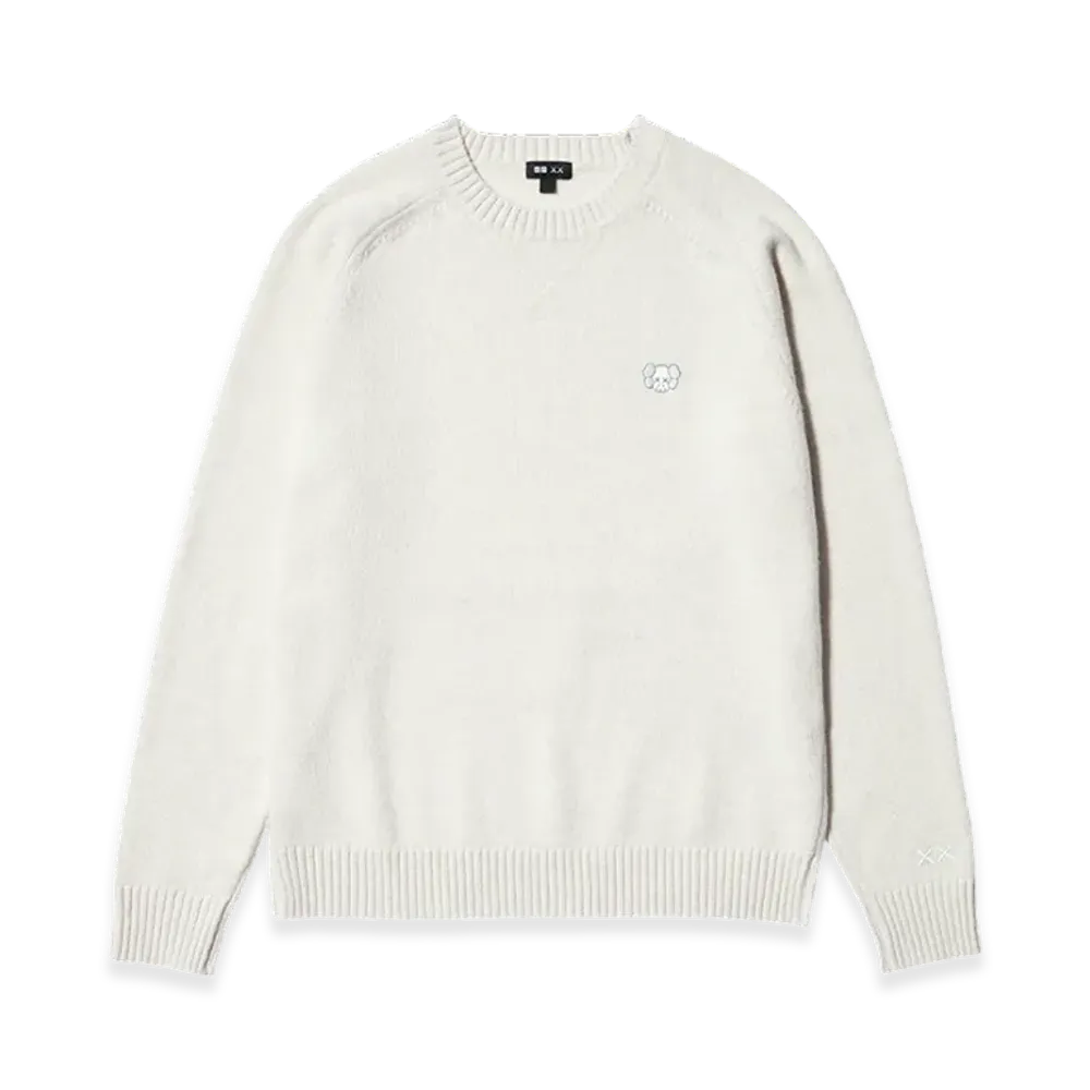 Uniqlo x KAWS Winter Lamb Crewneck Sweater "Off White"