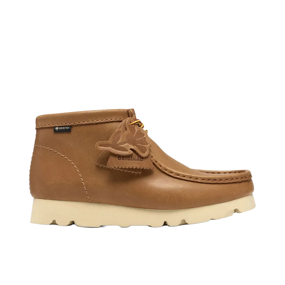 Clarks Women's WallabeeBT GORE-TEX "Tan Leather"