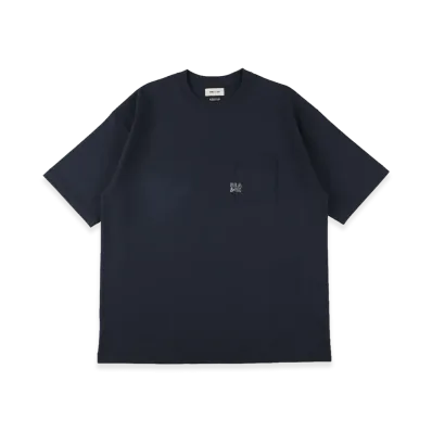 WIND AND SEA x DENHAM PRM Tee "Navy"