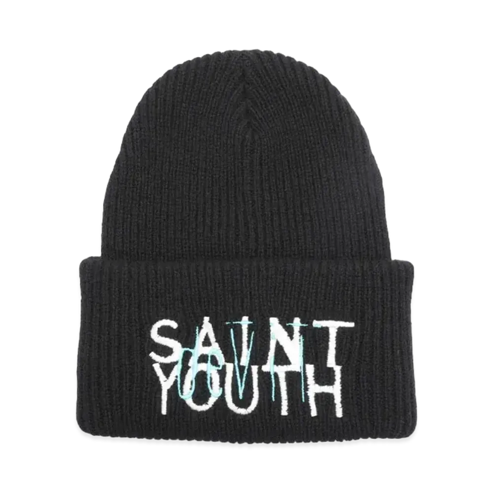 SAINT Mxxxxxx Knit Cap SAINT YOUTH "Black"