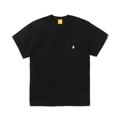 FR2 One Point Icon Pocket T-shirt (Black) "White"