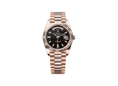 ROLEX Day-Date 40mm Everose Gold 228235 "Eisenkiesel"