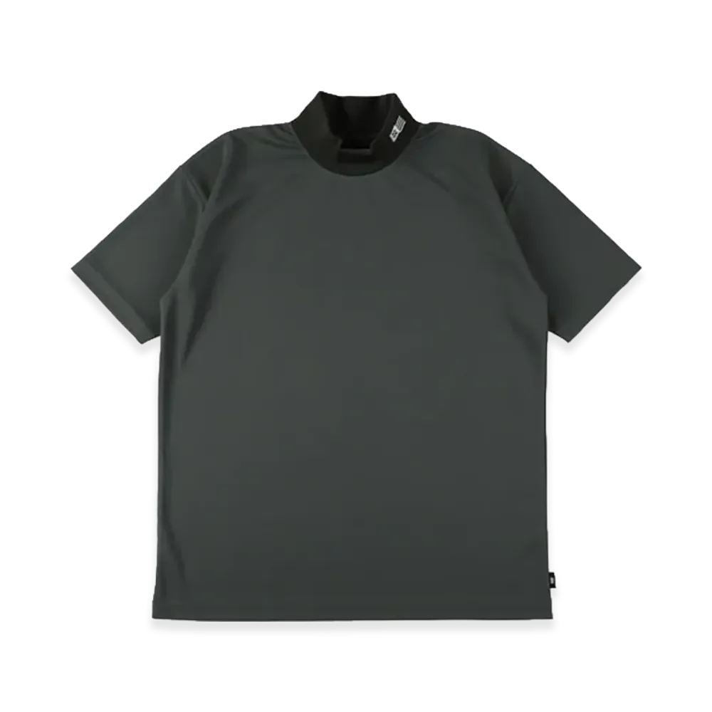 WIND AND SEA Mock Neck S/S Tee "Olive"