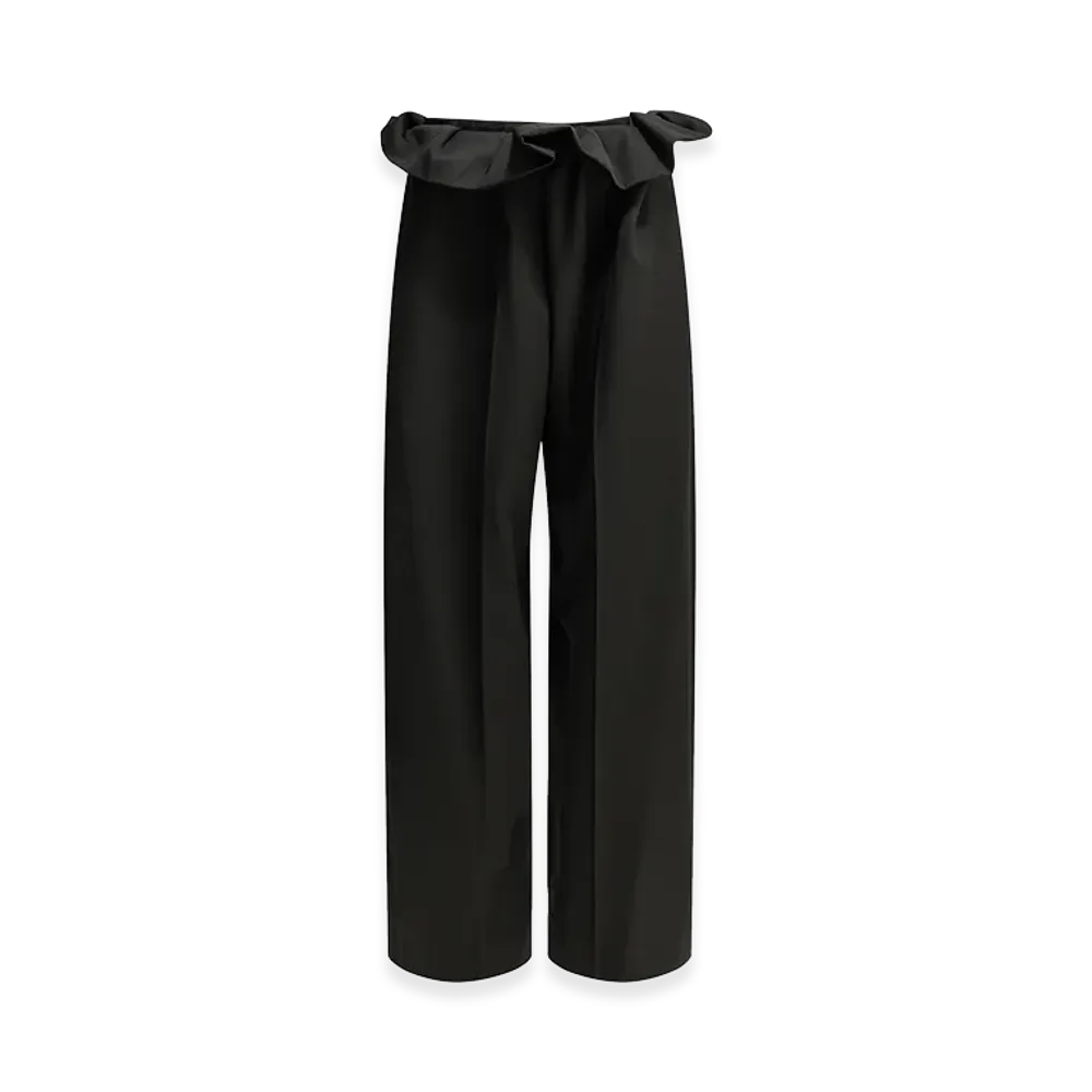KHAITE Women's "Kira" Tailored Pants "Black"