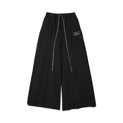 SHINYAKOZUKA ORDINARY HOME PANTALON(ISSUE#6) "COLOURLESS BLACK"