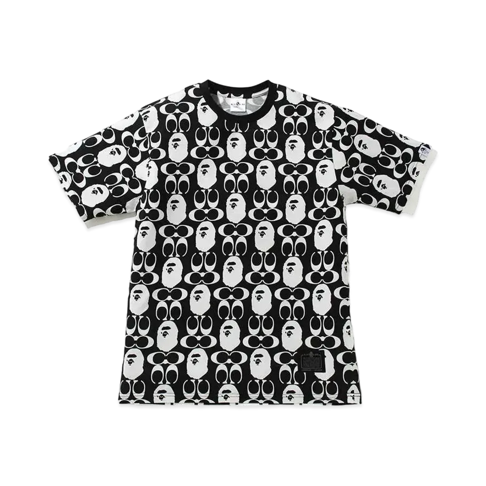 BAPE × COACH Tee "Black"