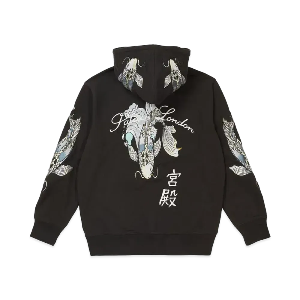PALACE Carp Zip Hood "Black"