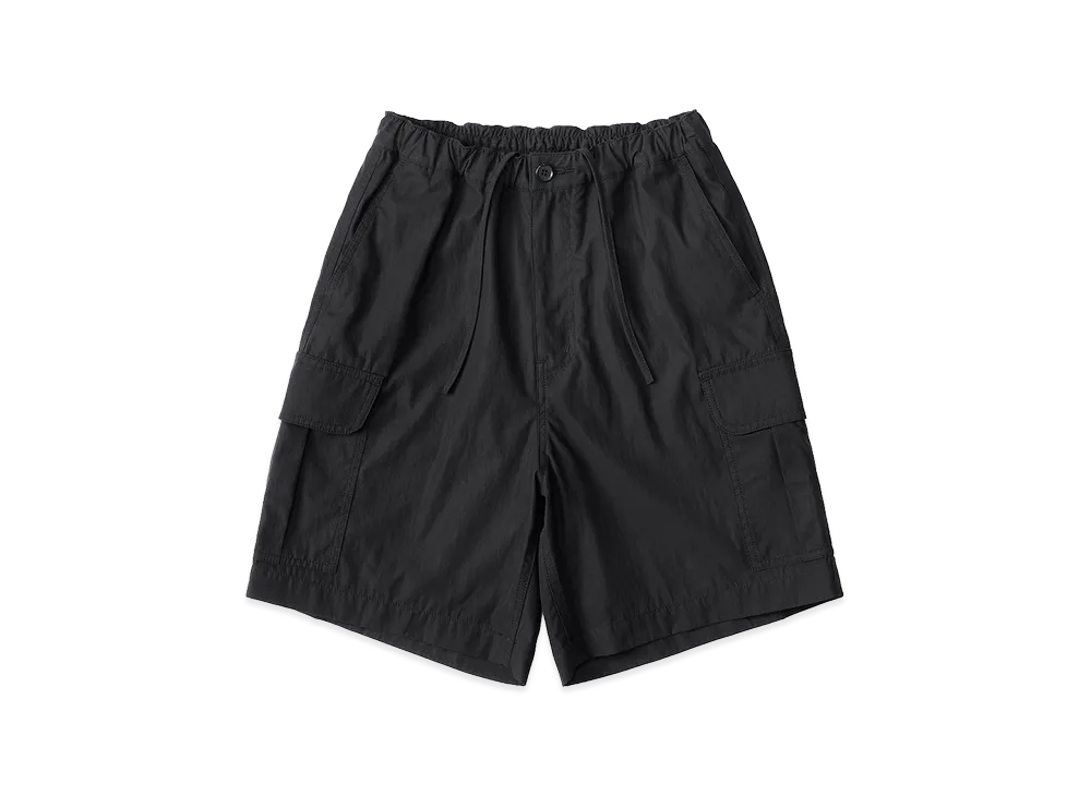everyone Women's Cotton Nylon Cargo Shorts "Black"