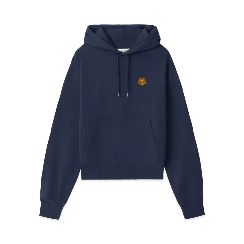 KENZO Hooded SweatShirt Tiger Tiger Crest "Navy Blue"