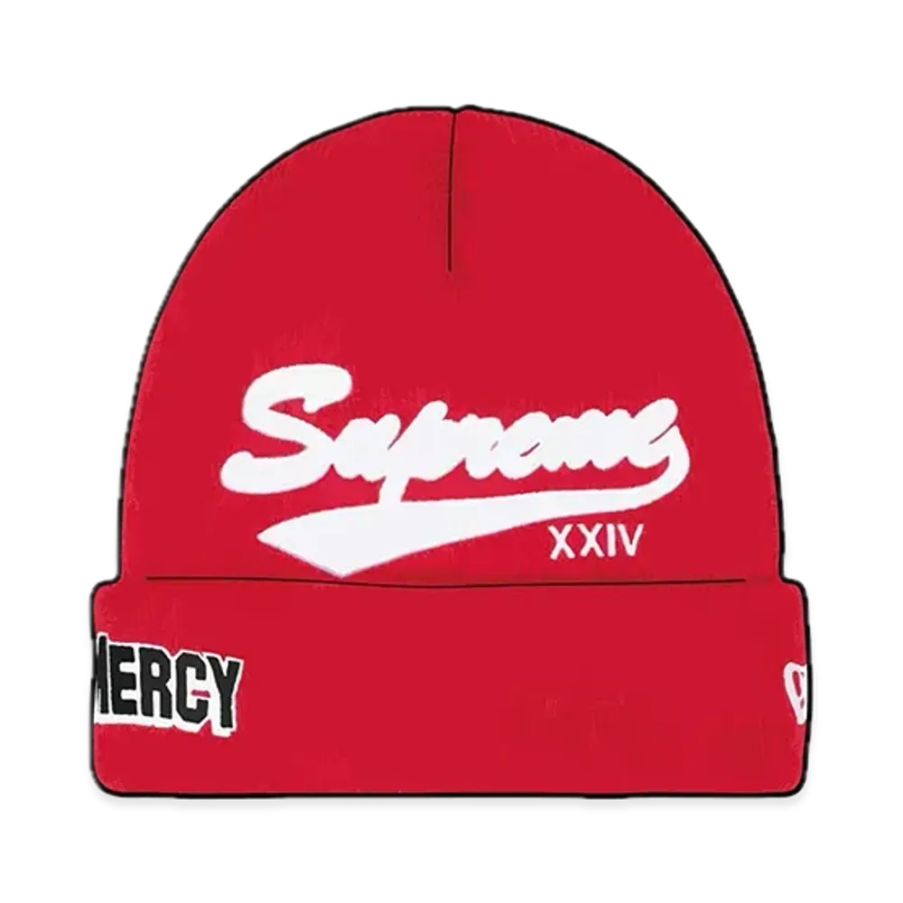 Supreme New Era Salvation Beanie "Red"