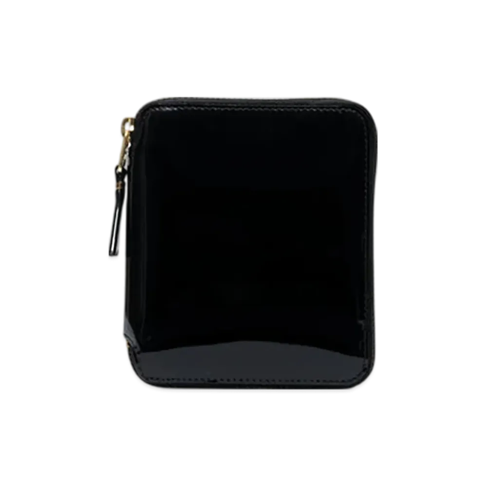 COMME des GARCONS Wallet Glossy Print-K121 "Blackxpolka Dot"