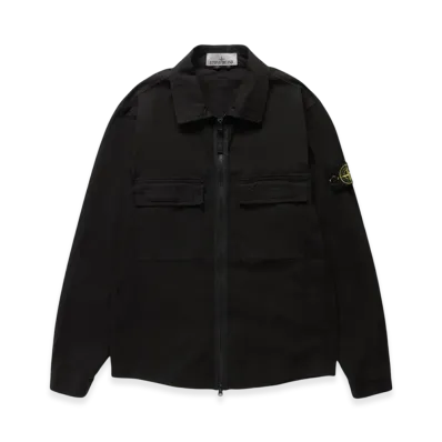 Stone Island 12011 Overshirt - 24SS "Black"