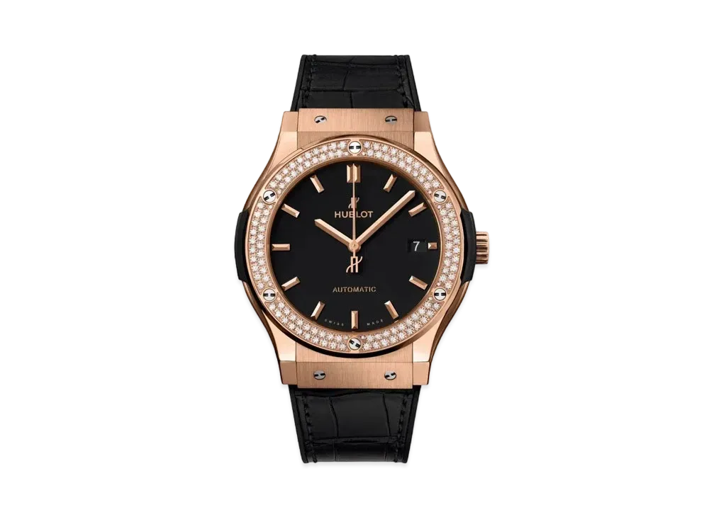 HUBLOT Classic Fusion King Gold Diamonds 42mm