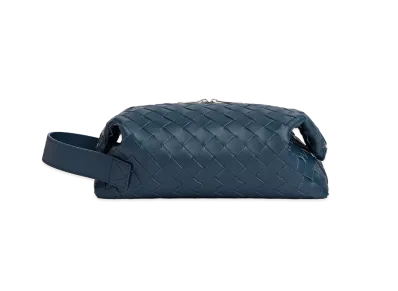 Bottega Veneta Toiletry Case "Deep Blue"