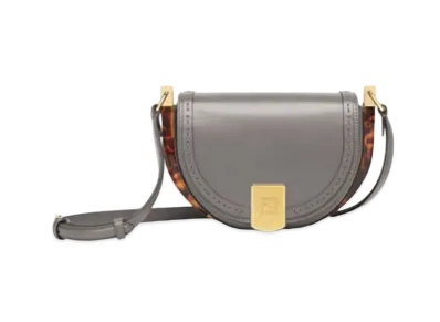 FENDI Moonlight Leather Bag "Gray"