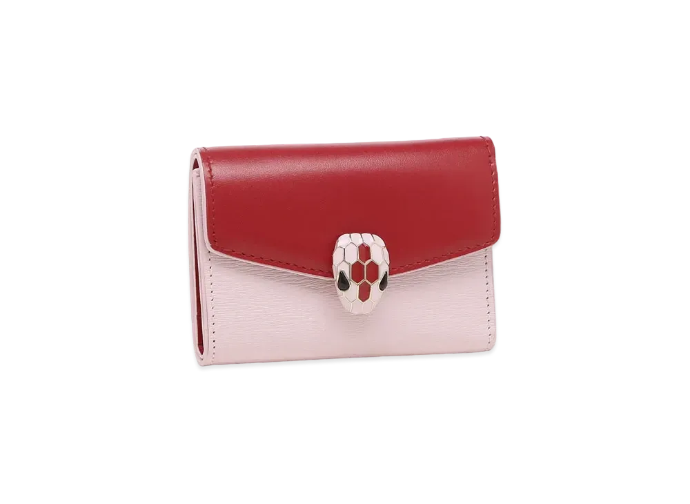 BVLGARI Serpenti Forever Wallet "Red"