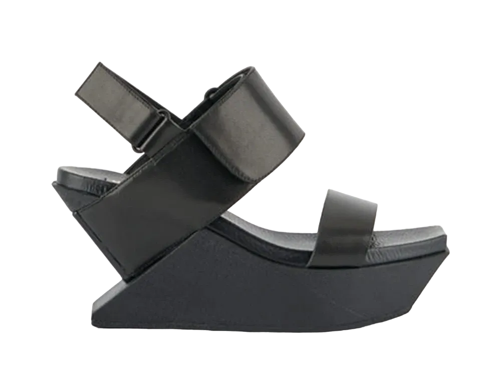 UNITED NUDE Women's Delta Wedge Sandal "Black" 26430005b