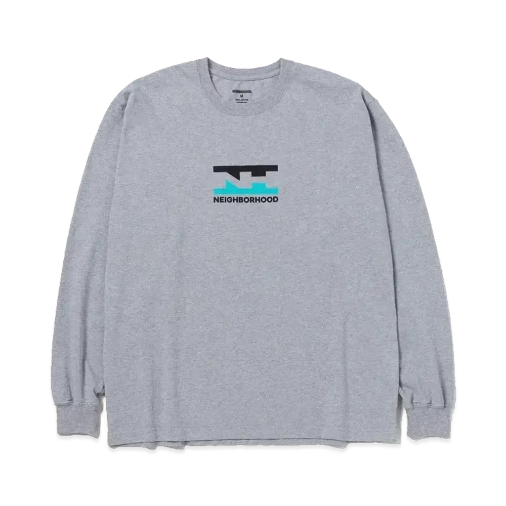 NEIGHBORHOOD NH Tee LS-5 "Gray"