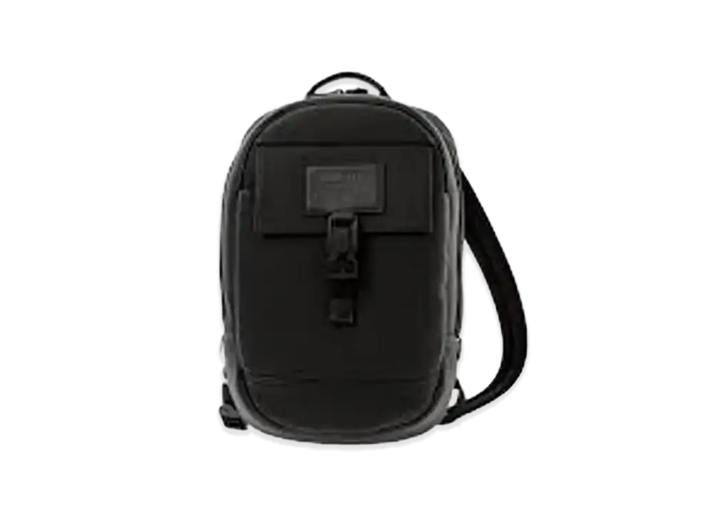 MONCLER Nakoa Logo Tag Patch Back Pack "Black"