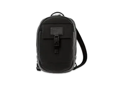 MONCLER Nakoa Logo Tag Patch Back Pack "Black"
