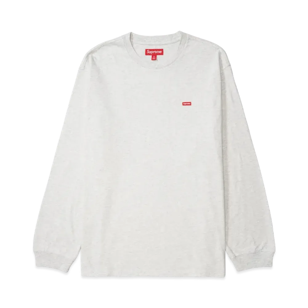 Supreme Small Box L/S Tee (25FW) "Ash Grey"