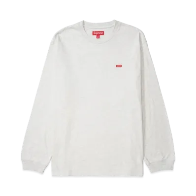 Supreme Small Box L/S Tee (25FW) "Ash Grey"