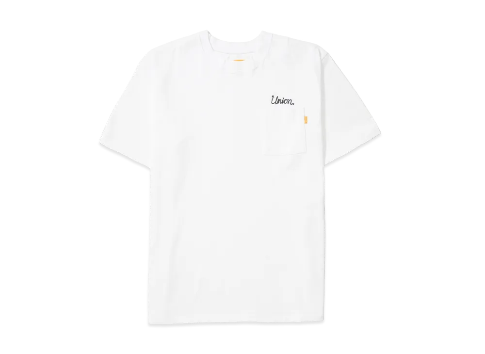 UNION Stitched Poche S/S "White"