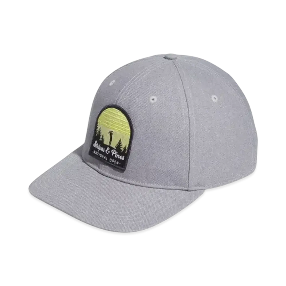 adidas Stripes And Pines Cap "Light Grey Heather"